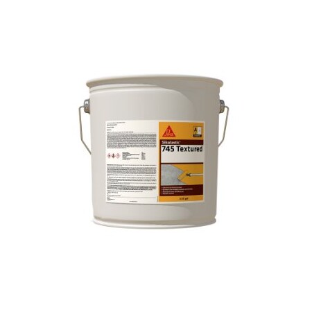 Sika Sikalastic 745 Textured Top Coat Gray 538249